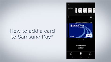 add Samsung wallet to card